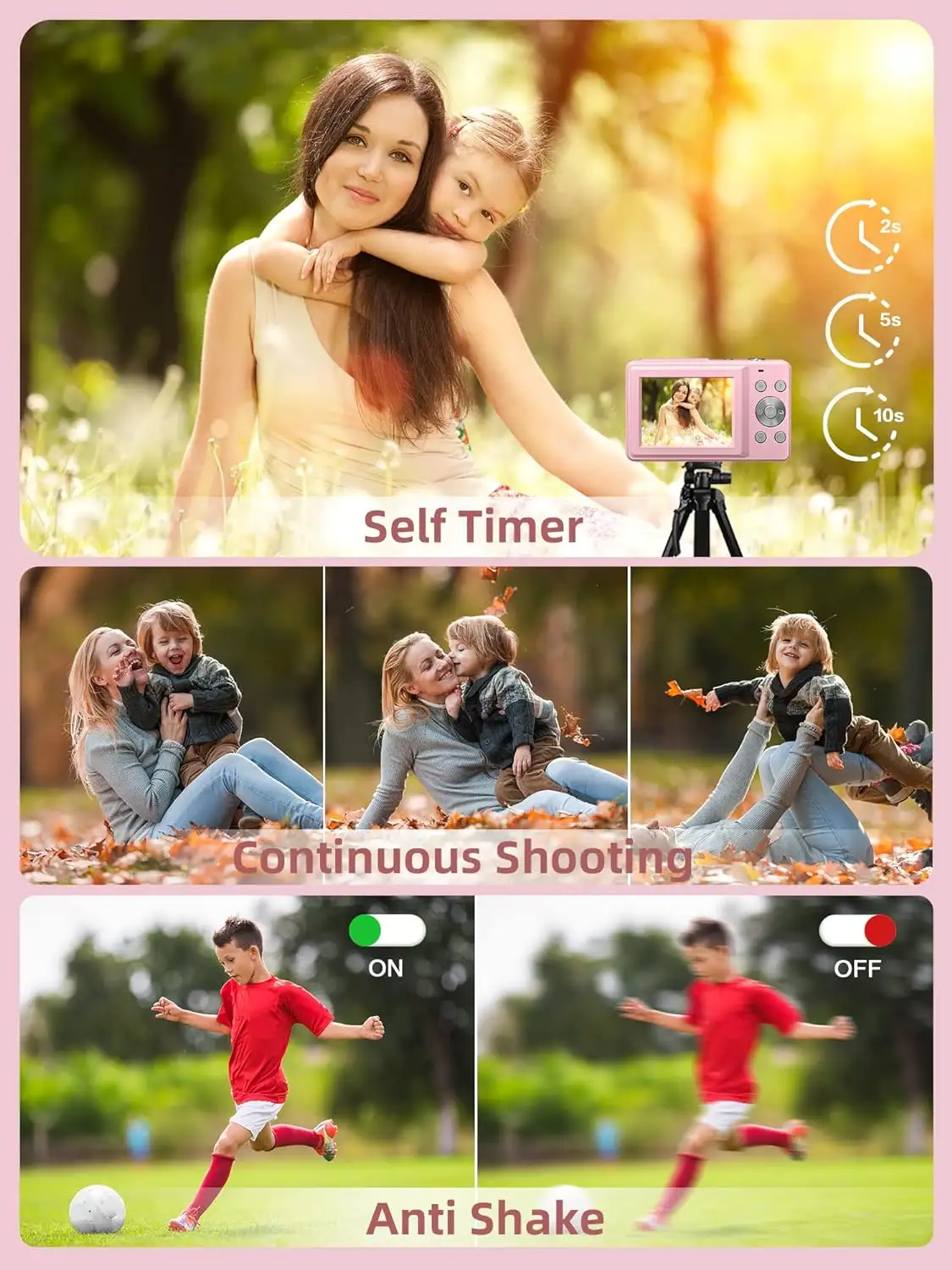 CAMKORY FHD 1080P Camera, Digital Point and Shoot Camera with 16X Zoom Anti Shake - 81m0sruakql._ac_sl1500_